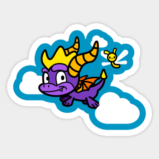 Flying Dragon Sticker